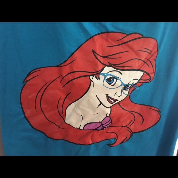 Disney My Little Mermaid Women’s Tank Jr Top XL New - Picture 2 of 3